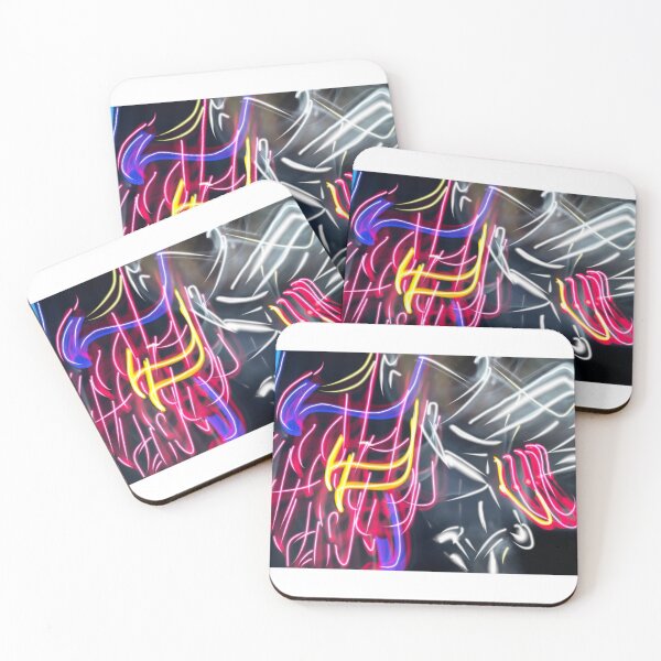 Item preview, Great waves of neon lights designed and sold by carebear66.