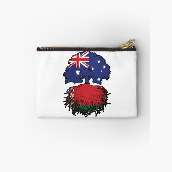 Item preview, Belarus Belarusian Australian Australia Tree Roots Flag designed and sold by FlagX.