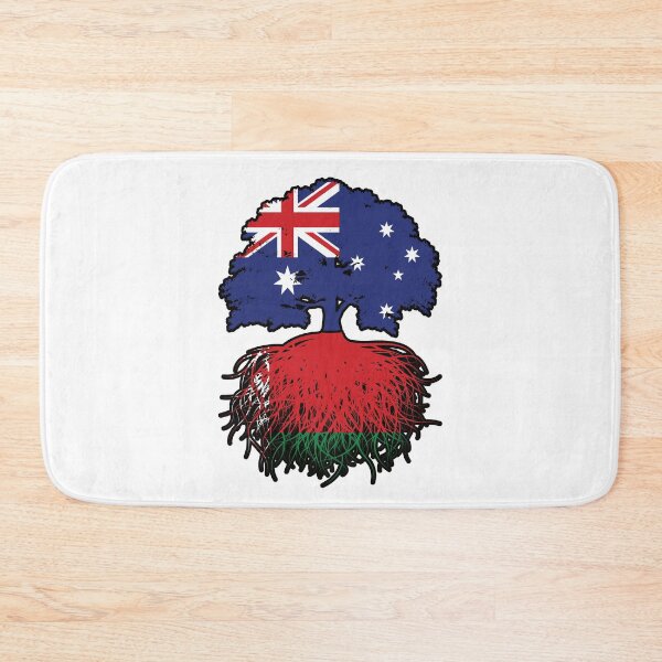 Item preview, Belarus Belarusian Australian Australia Tree Roots Flag designed and sold by FlagX.