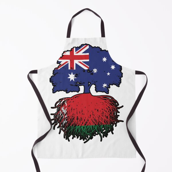 Item preview, Belarus Belarusian Australian Australia Tree Roots Flag designed and sold by FlagX.