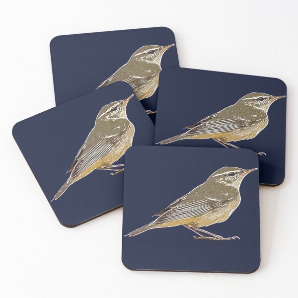Item preview, Arctic Warbler White Alternate Design  designed and sold by designsasstultd.