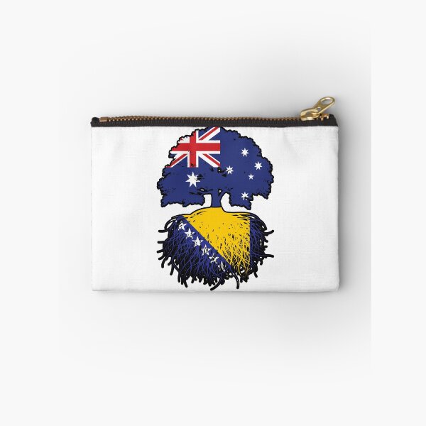 Item preview, Bosnia Bosnian Australian Australia Tree Roots Flag designed and sold by FlagX.