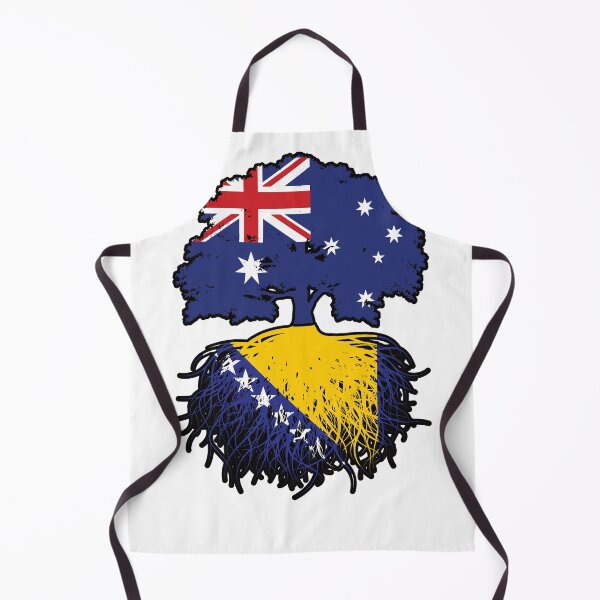 Item preview, Bosnia Bosnian Australian Australia Tree Roots Flag designed and sold by FlagX.