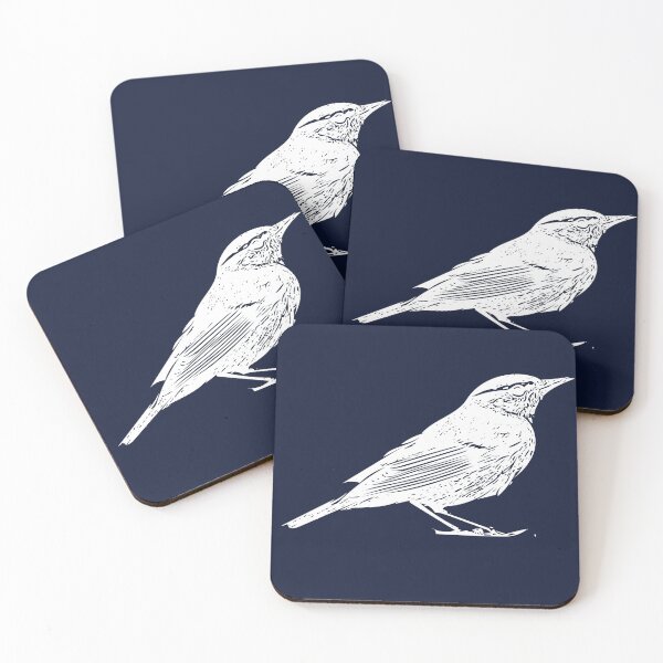 Item preview, Arctic Warbler White Design  designed and sold by designsasstultd.