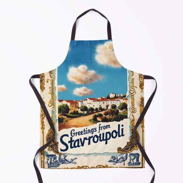 Item preview, Stavroupoli Central Macedonia Postcard Vintage Retro Travel Vintage designed and sold by TravelPostcardGems.