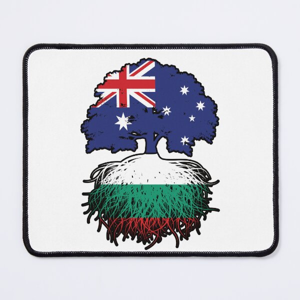 Item preview, Bulgaria Bulgarian Australian Australia Tree Roots Flag designed and sold by FlagX.