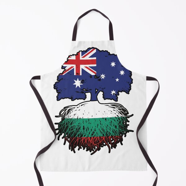 Item preview, Bulgaria Bulgarian Australian Australia Tree Roots Flag designed and sold by FlagX.