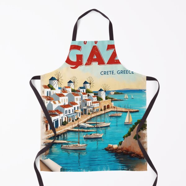 Item preview, Gazi Crete Postcard Vintage Retro Travel Vintage designed and sold by TravelPostcardGems.