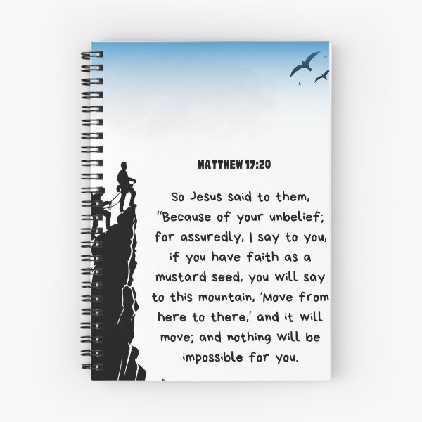Item preview, Matthew 17:20- Move that Mountain  designed and sold by mindmaster007.