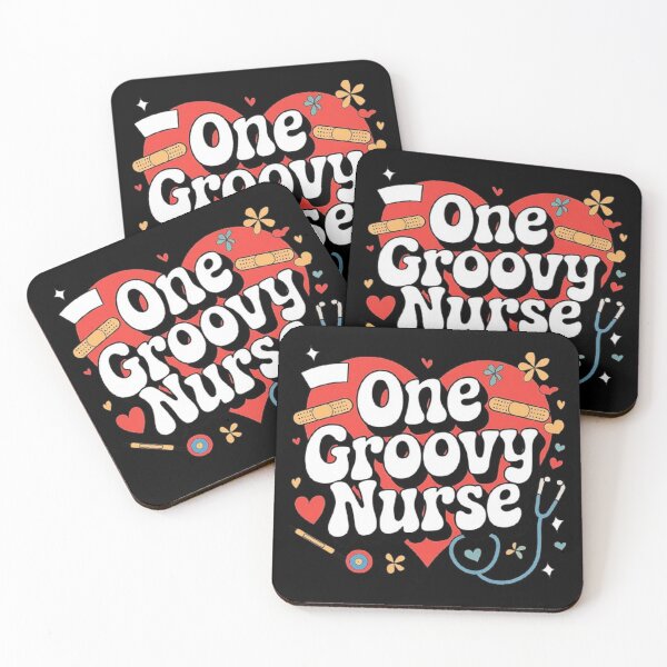 Item preview, One Groovy Nurse - Retro Nurse Appreciation Design designed and sold by love3617.