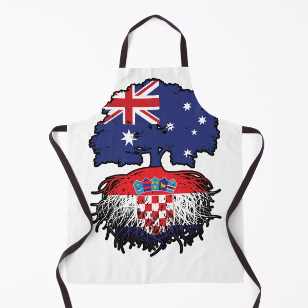 Item preview, Croatia Croatian Australian Australia Tree Roots Flag designed and sold by FlagX.
