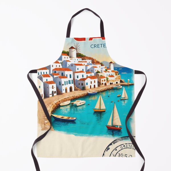 Item preview, Gazi Crete Postcard Vintage Retro Travel Vintage designed and sold by TravelPostcardGems.