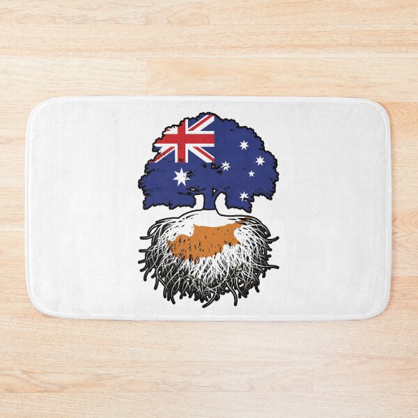 Item preview, Cyprus Cypriot Australian Australia Tree Roots Flag designed and sold by FlagX.