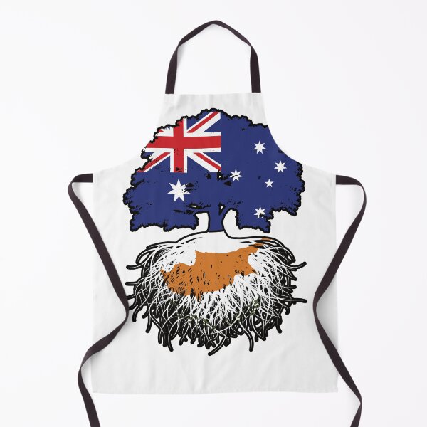 Item preview, Cyprus Cypriot Australian Australia Tree Roots Flag designed and sold by FlagX.