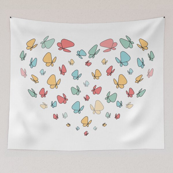 Item preview, Heartstopper elle and tao butterflies designed and sold by PersontwoArt.
