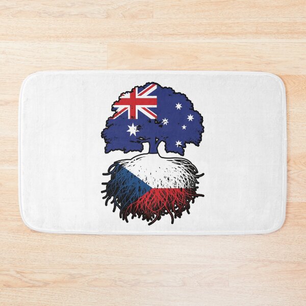 Item preview, Czech Australian Australia Tree Roots Flag designed and sold by FlagX.