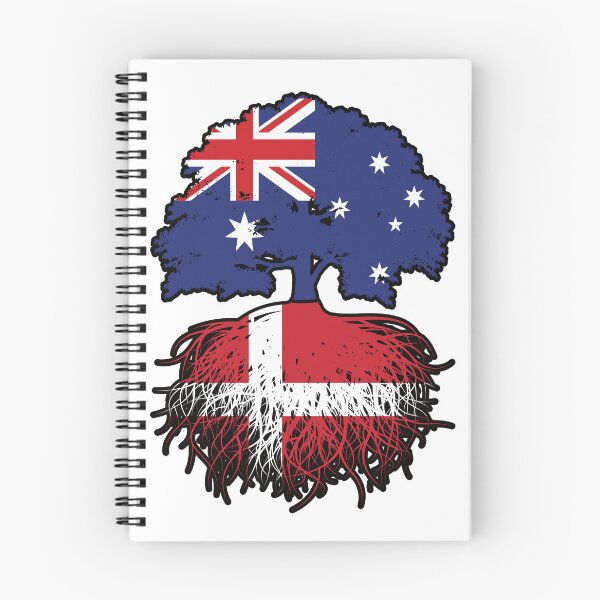 Item preview, Denmark Danish Australian Australia Tree Roots Flag designed and sold by FlagX.