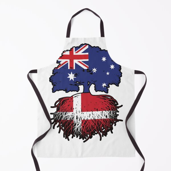 Item preview, Denmark Danish Australian Australia Tree Roots Flag designed and sold by FlagX.