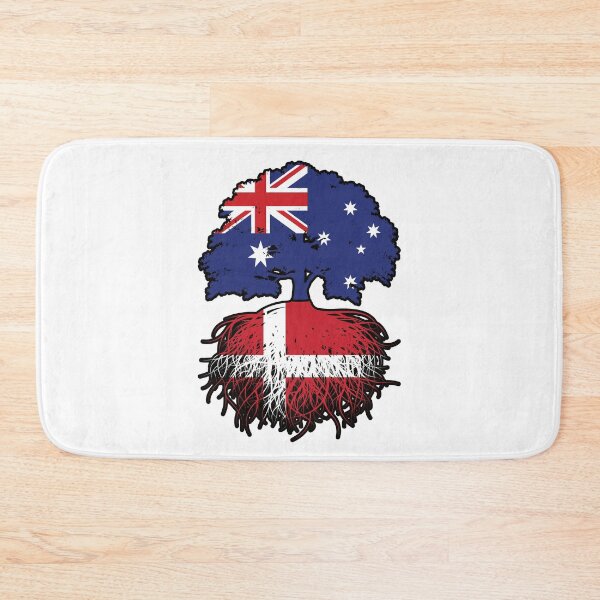 Item preview, Denmark Danish Australian Australia Tree Roots Flag designed and sold by FlagX.