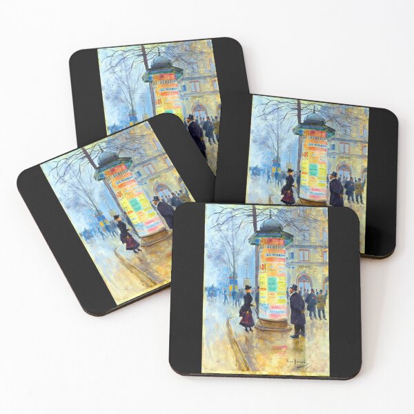 Item preview, Parisian Street Scene 1885 Jean Béraud designed and sold by RocketshipRetro.