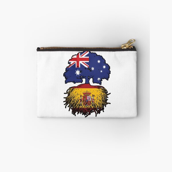 Item preview, Spain Spanish Australian Australia Tree Roots Flag designed and sold by FlagX.
