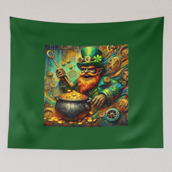 Item preview, Halloween Leprechaun designed and sold by Halifaxartguy.