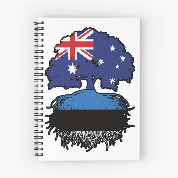 Item preview, Estonia Estonian Australian Australia Tree Roots Flag designed and sold by FlagX.