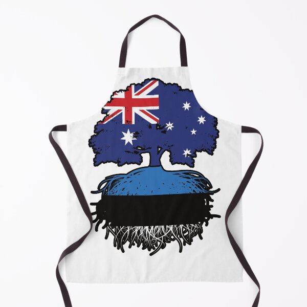 Item preview, Estonia Estonian Australian Australia Tree Roots Flag designed and sold by FlagX.