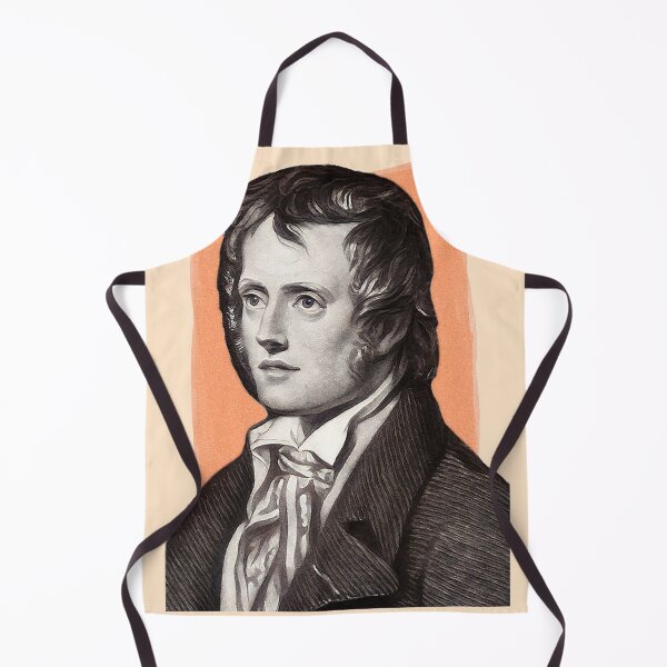 Item preview, English Poet John Clare - orange - illustration designed and sold by Litstoy.
