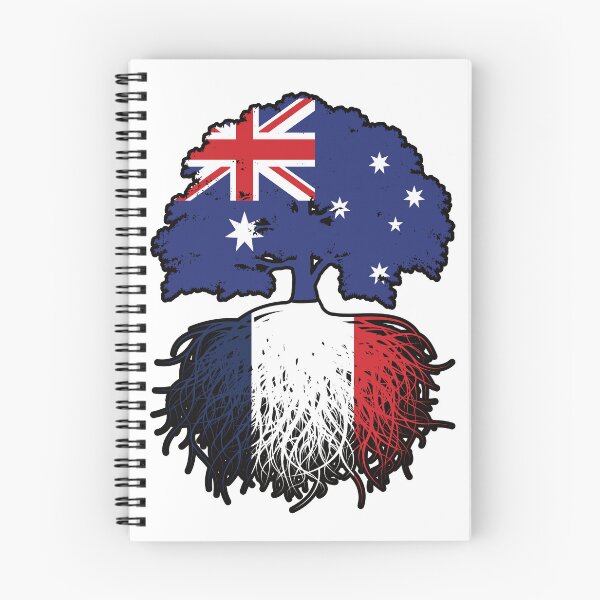 Item preview, France French Australian Australia Tree Roots Flag designed and sold by FlagX.