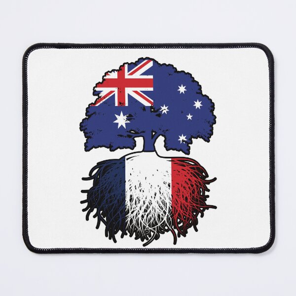 Item preview, France French Australian Australia Tree Roots Flag designed and sold by FlagX.
