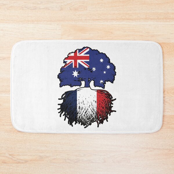 Item preview, France French Australian Australia Tree Roots Flag designed and sold by FlagX.