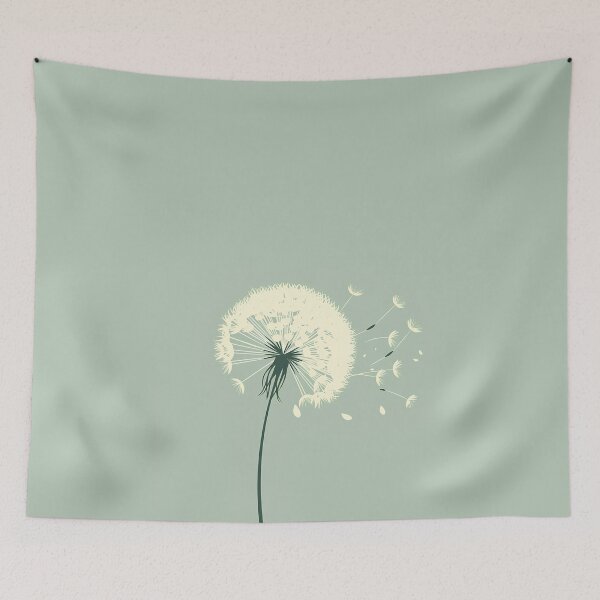 Item preview, Elegant Floating Dandelion Seed - Minimalist Design designed and sold by Windy-market.