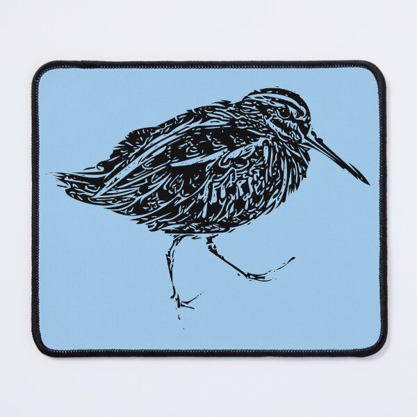 Item preview, Jack Snipe Bird Black Design designed and sold by designsasstultd.