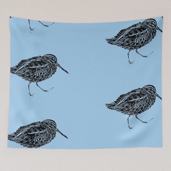Item preview, Jack Snipe Bird Black Design  designed and sold by designsasstultd.