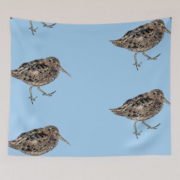 Item preview, Jack Snipe Bird Black Alternate Design  designed and sold by designsasstultd.