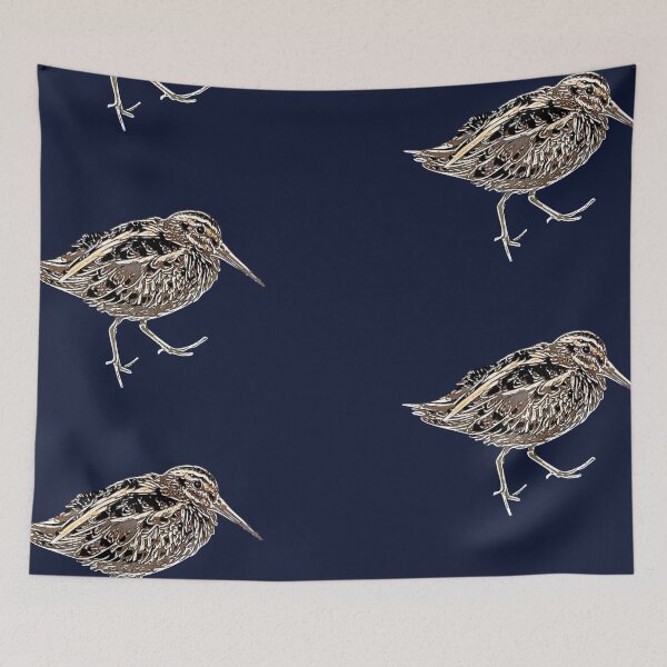 Item preview, Jack Snipe Bird White Alternate Design  designed and sold by designsasstultd.