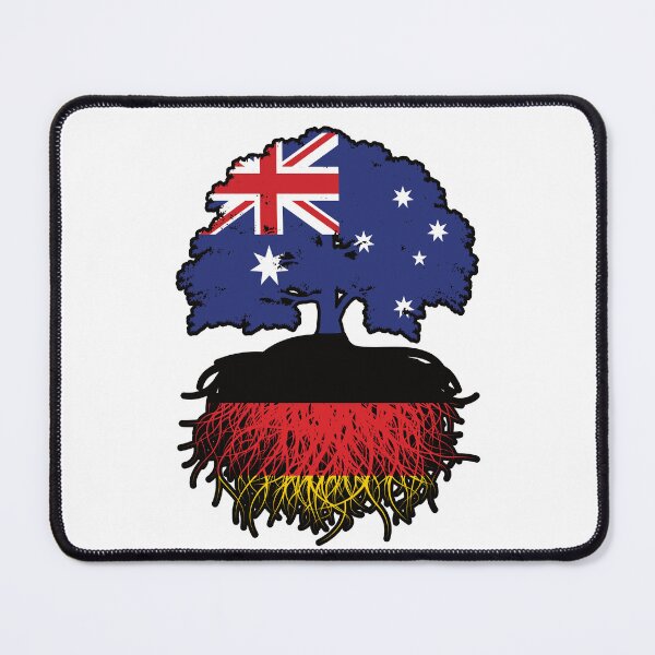 Item preview, Germany German Australian Australia Tree Roots Flag designed and sold by FlagX.