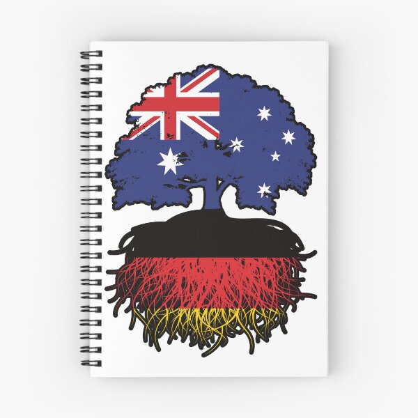 Item preview, Germany German Australian Australia Tree Roots Flag designed and sold by FlagX.