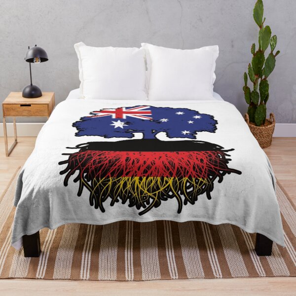 Item preview, Germany German Australian Australia Tree Roots Flag designed and sold by FlagX.