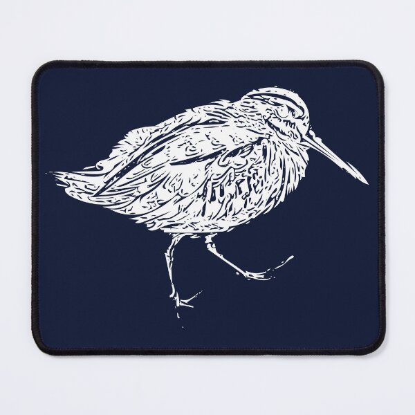 Item preview, Jack Snipe Bird White Design designed and sold by designsasstultd.