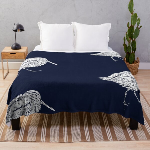 Item preview, Jack Snipe Bird White Design designed and sold by designsasstultd.