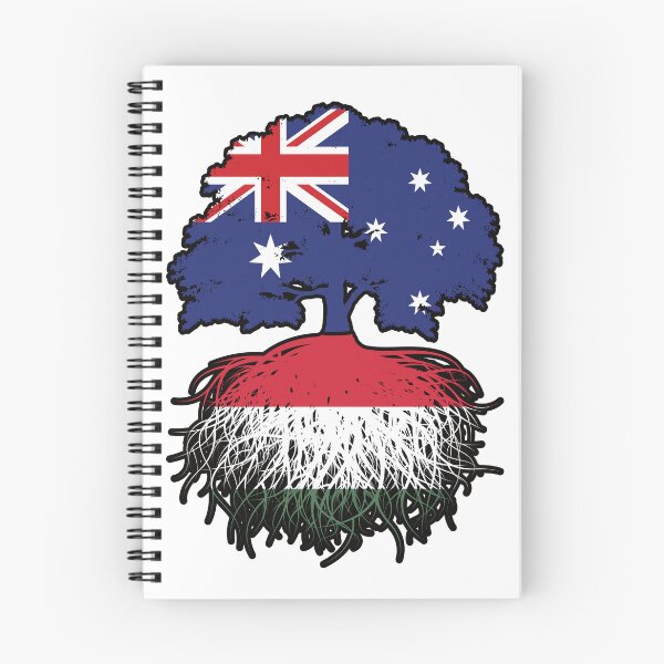 Item preview, Hungary Hungarian Australian Australia Tree Roots Flag designed and sold by FlagX.