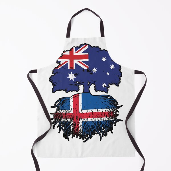 Item preview, Iceland Icelandic Australian Australia Tree Roots Flag designed and sold by FlagX.
