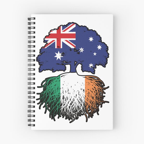 Item preview, Ireland Irish Australian Australia Tree Roots Flag designed and sold by FlagX.