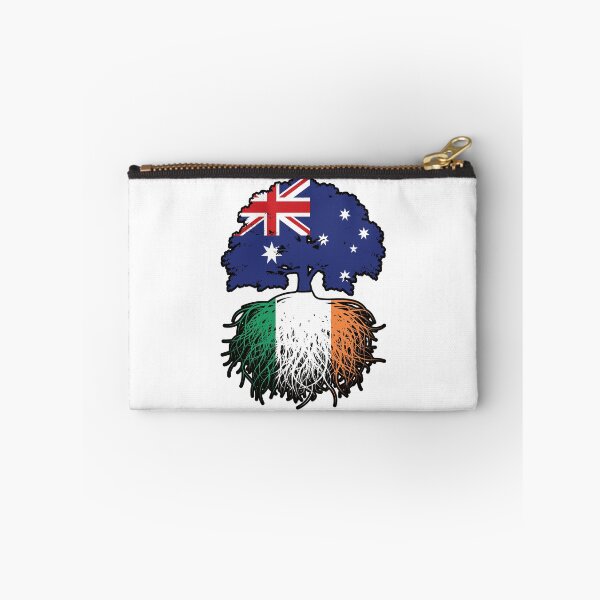 Item preview, Ireland Irish Australian Australia Tree Roots Flag designed and sold by FlagX.