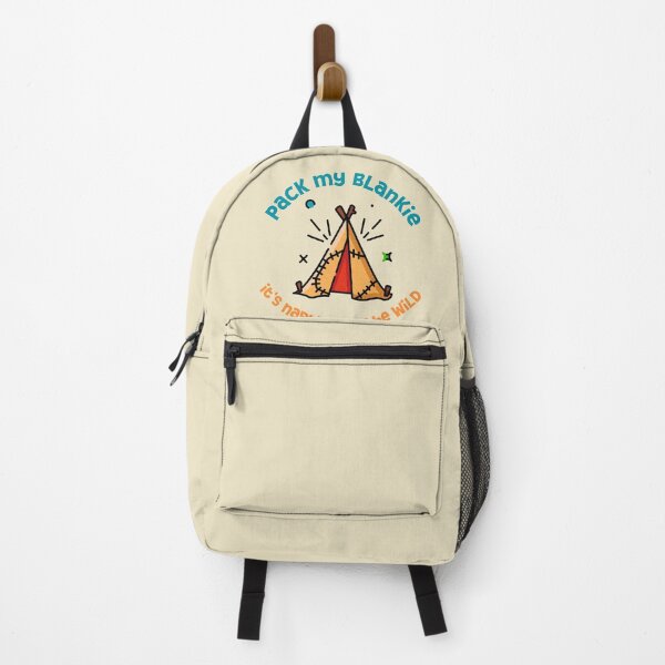 Item preview, Pack my blankie it's naptime in the wild tent funny cute designed and sold by NymeriaH.