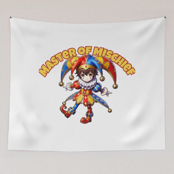 Item preview, Master of Mischief Colorful Jester Playful Fun Design designed and sold by kylmllr101684.