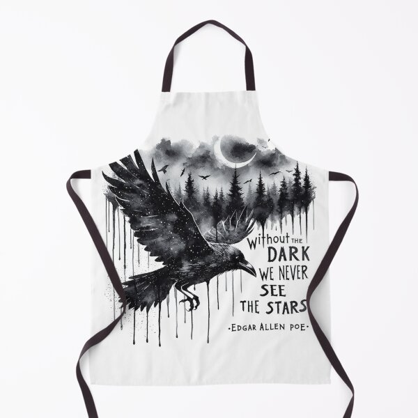 Item preview, Edgar Allen Poe Without The Dark We Never See The Stars designed and sold by ryanapples2.