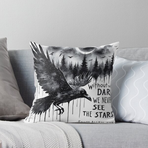 Item preview, Edgar Allen Poe Without The Dark We Never See The Stars designed and sold by ryanapples2.